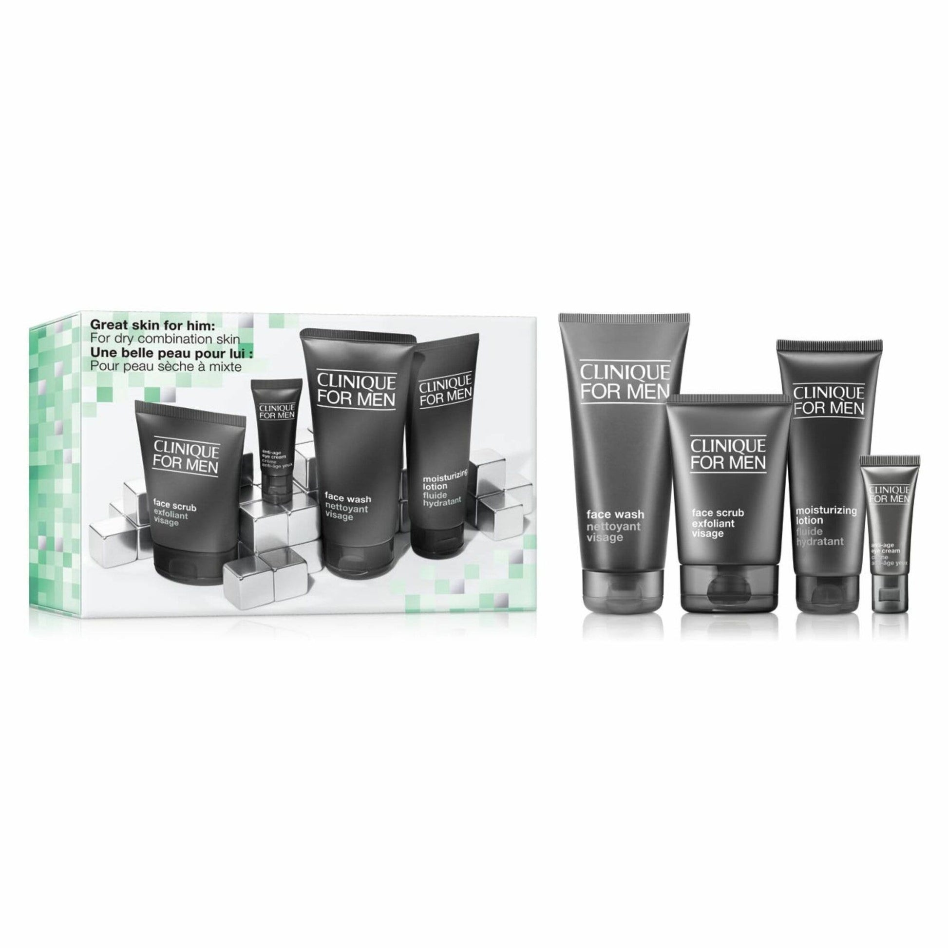 Clinique For Men Set Skincare Uomo Great Skin For Him-1
