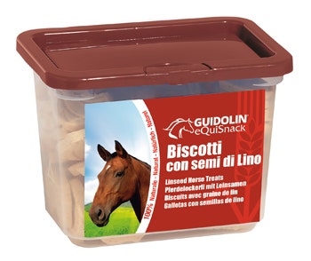 Equisnack Biscotti Per Cavalli Gusto Semi Di Lino 700g-1