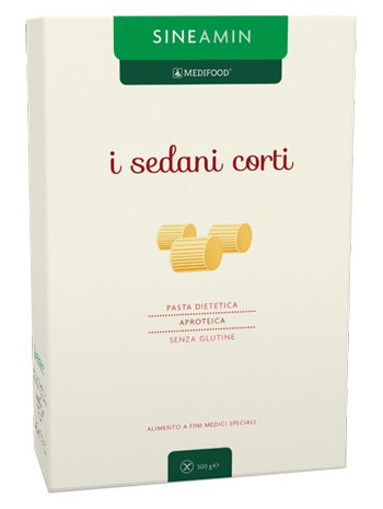 Sineamin Sedani Corti Pasta Aproteica E Senza Glutine 500g  - 1