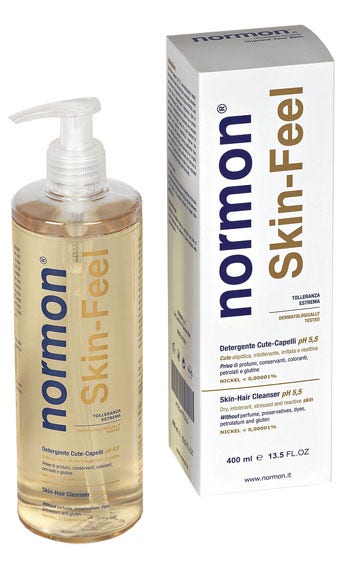 Normon Skin-Feel Detergente Cute Capelli pH 5,5 400ml-1