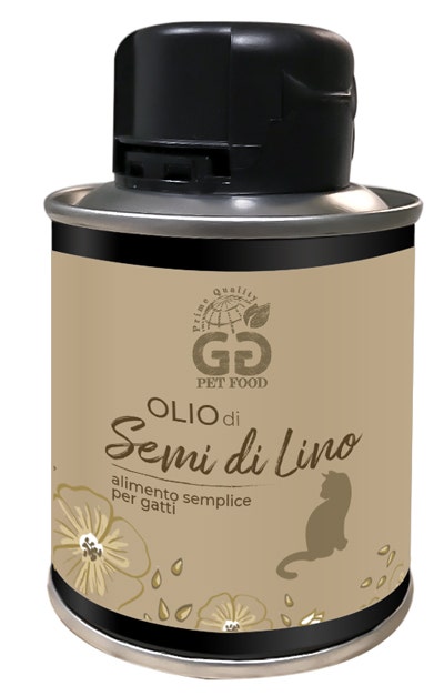 G&G Pet Food Olio Di Semi Di Lino Per Gatti 100ml-1