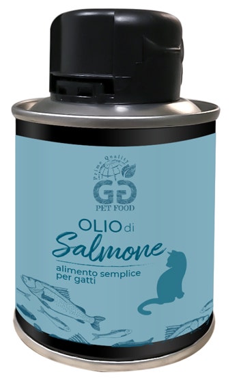 G&G Pet Food Olio Salmone Per Gatti 100ml-1