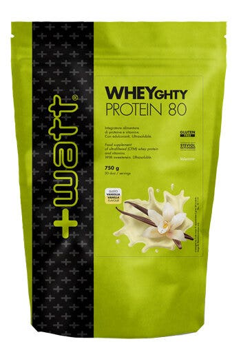 +Watt Wheyghty Protein 80 Doypack Gusto Vaniglia 750g-3