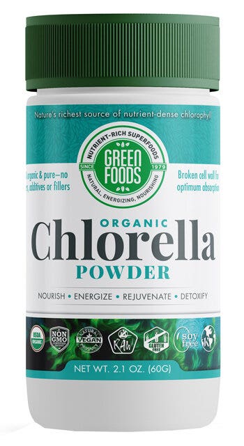 ORGANIC CHLORELLA POLVERE 60G-1