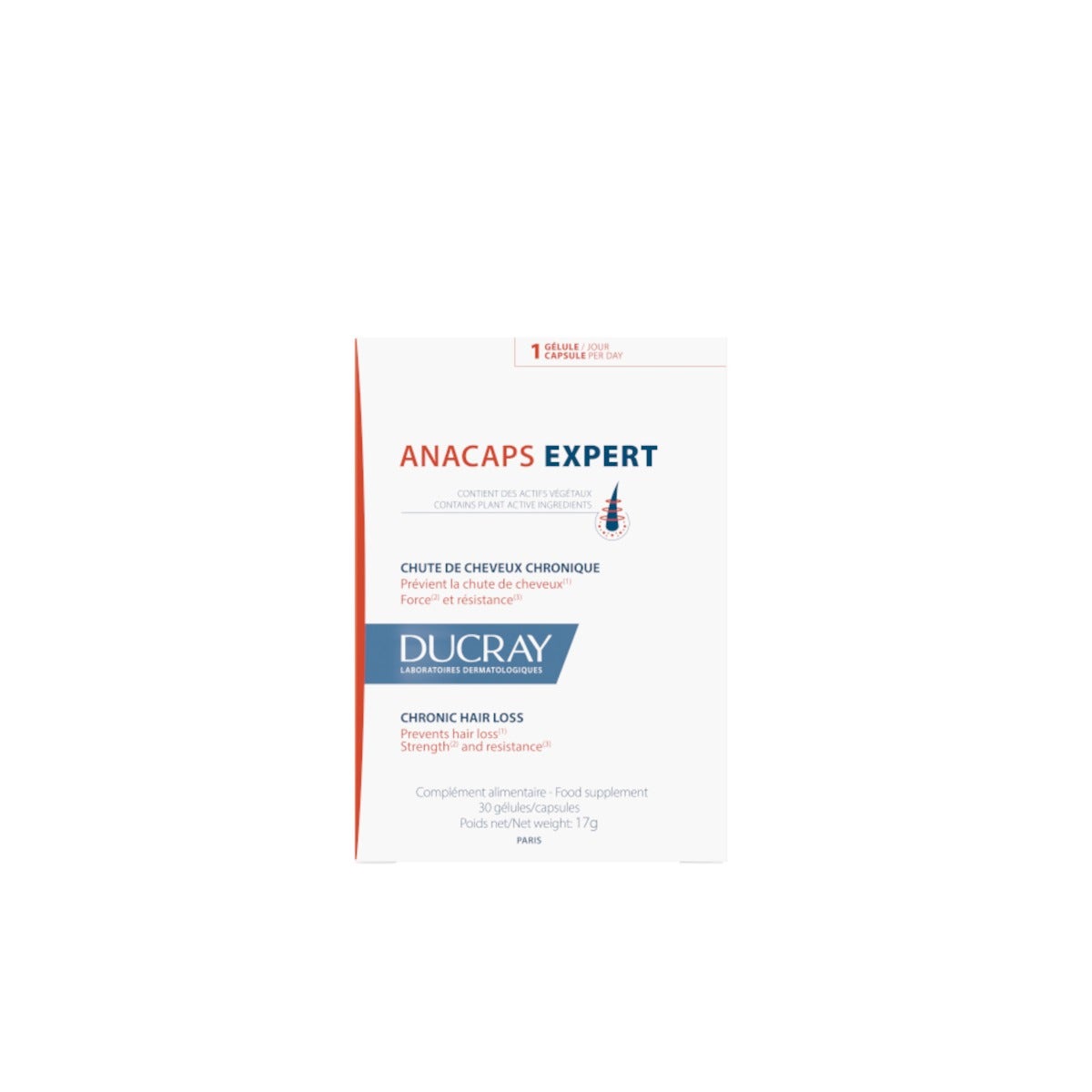 Ducray Anacaps Expert Per Capelli E Unghie 30 Capsule-2