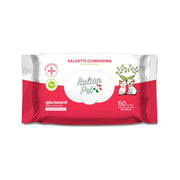 Italian Pet Salviettine Biodegradabili Clorexidina Per Cani/Gatti 20x30cm 50 Pezzi-1