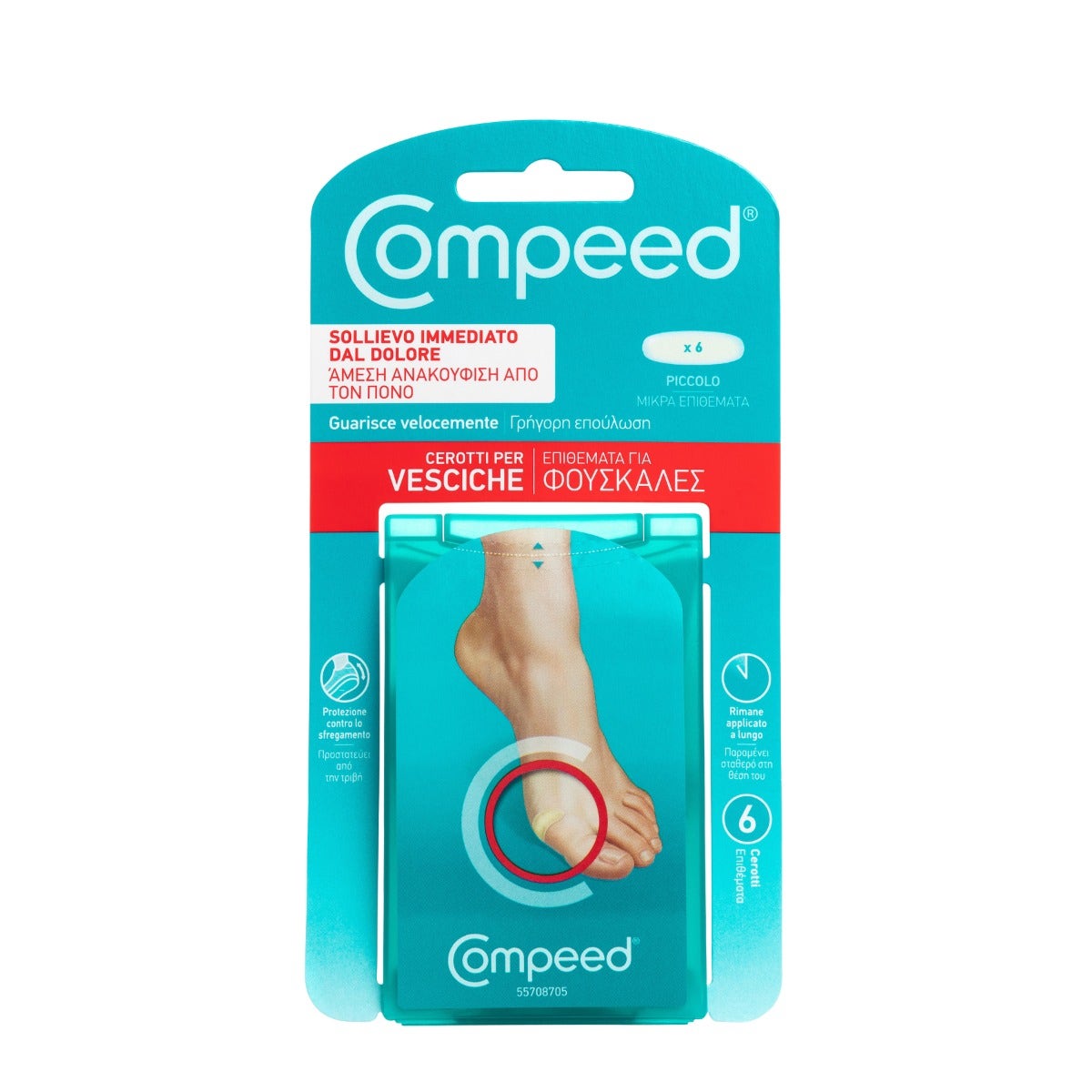 Compeed Cerotti Vesciche Piccolo 6 Pezzi-3