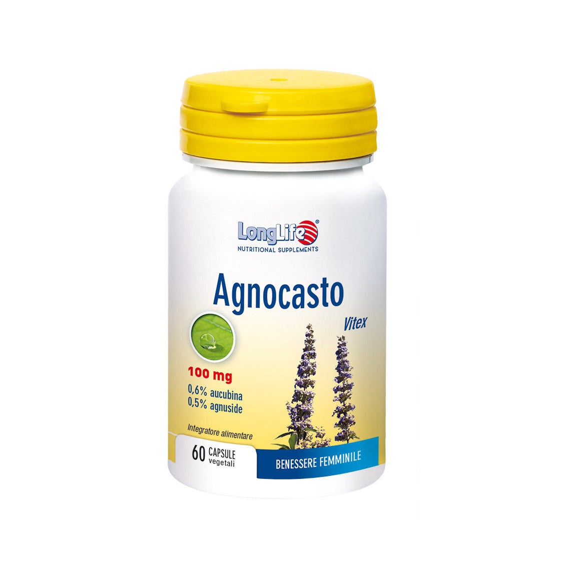 Longlife Agnocasto 60 Capsule Vegetali  - 3