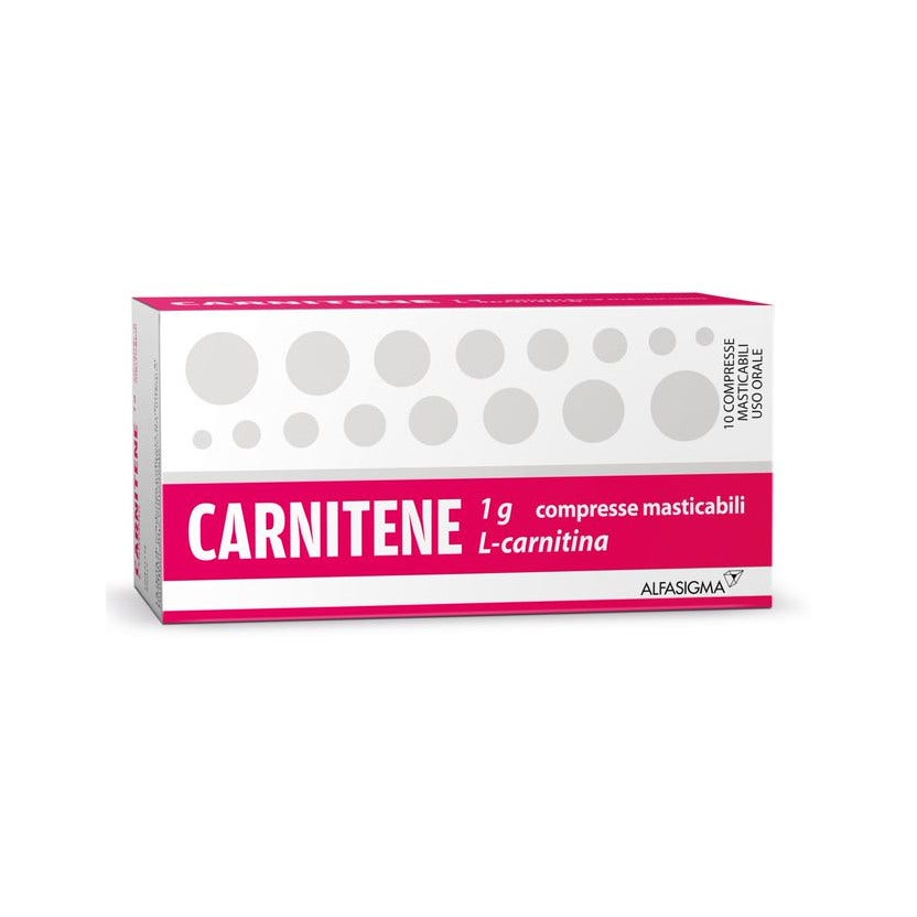 Carnitene 10 Compresse Masticabili 1g  - 6