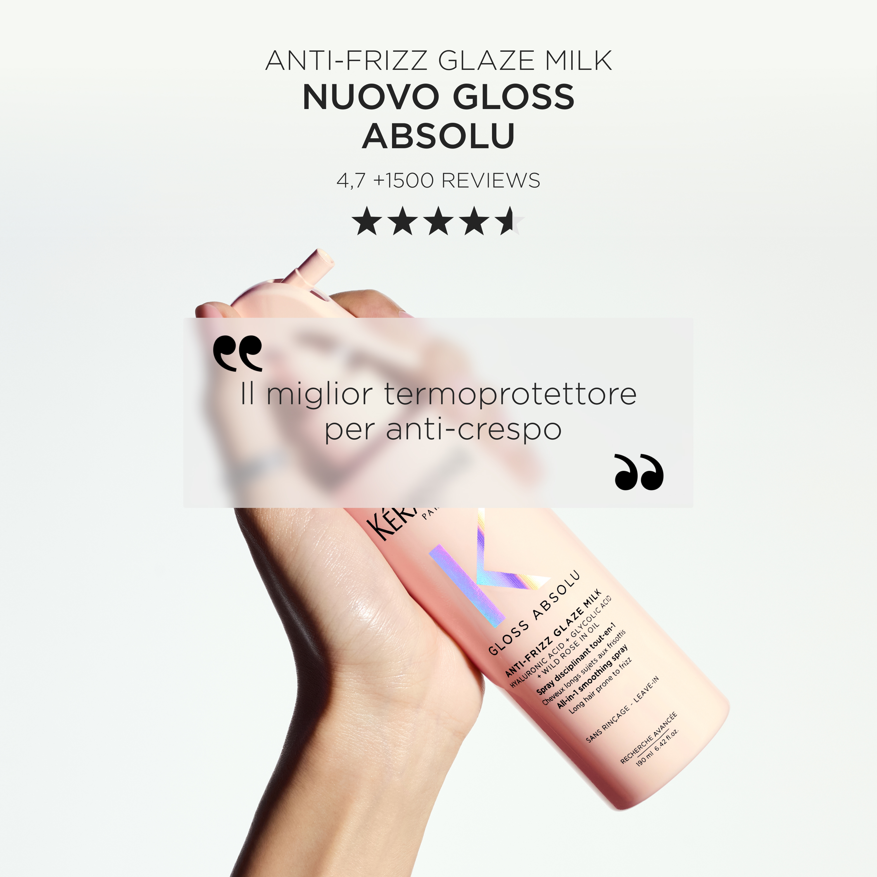 Kérastase Gloss Absolu Anti-Frizz Glaze Milk 190ml