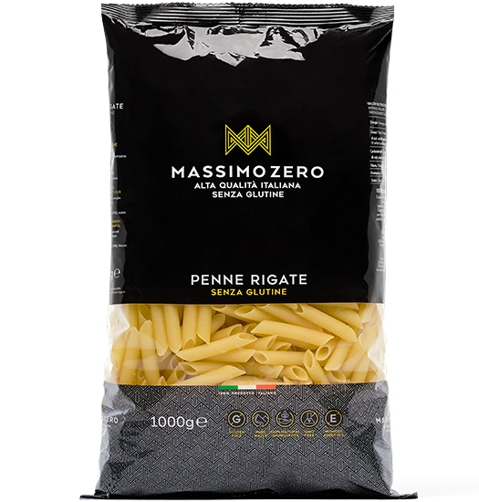 Massimo Zero Penne Rigate Senza Glutine 1Kg  - 2