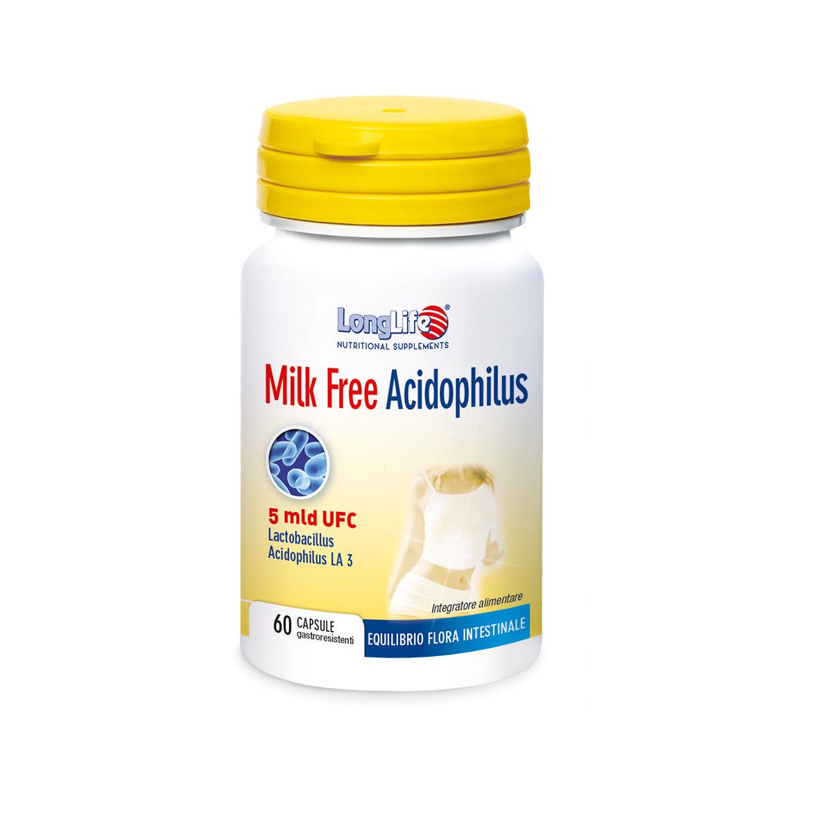 Longlife Milk Free Acidophilus 60 Capsule  - 2