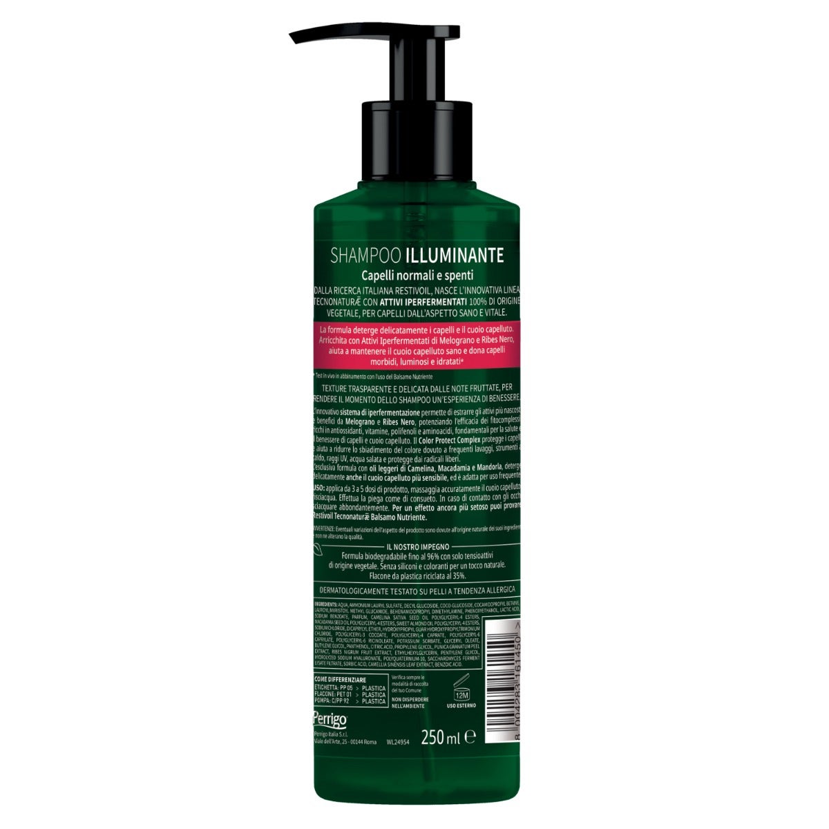 Restivoil Tecnonaturae Frutti iperfermentati Shampoo Illuminante 250ml-2
