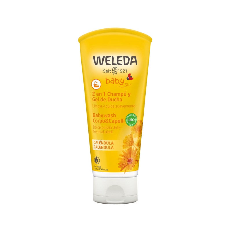 Weleda Babywash Calendula Corpo&Capelli 200ml - 2