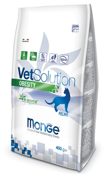 Monge VetSolution Obesity Cibo Secco Gatti Adulti Sacco 400g-1