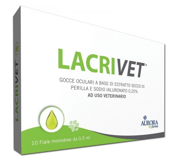 Lacrivet Gocce Oculari Strip 10 Flaconcini 0,5ml – Farmae - Para ...