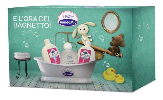 Euphidra Amidomio Kit Bagnetto Shampoo+Detergente+Colonia  - 1