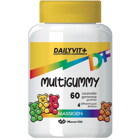 Dailyvit Multigummy Caramelle Gommose 60 Pezzi - Integratore Vitaminico per bambini-2