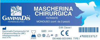Mascherina Antismog 3 Pezzi  - 1