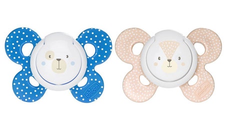 Chicco Succhietto Physio Comfort Boy Silicone 6-12Mesi 2 Pezzi  - 1