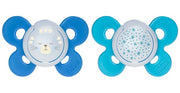 Chicco Succhietto Comfort Luminoso Silicone Maschio 2 Pezzi  - 1