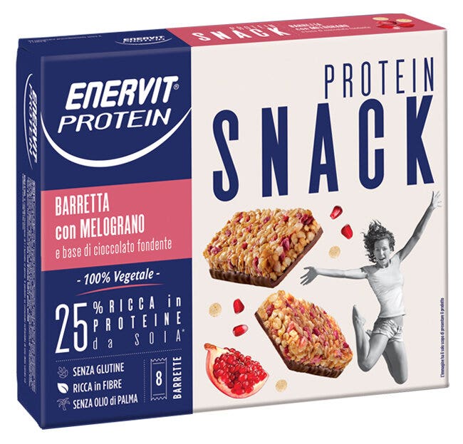 Enervit Protein Snack Melograno 8 Barrette-1