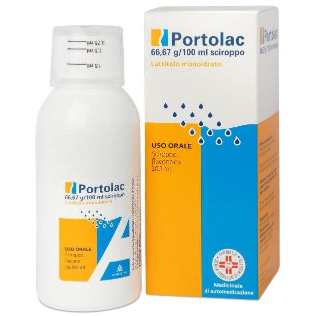 Portolac Sciroppo Flacone 200ml 66,67g  - 3