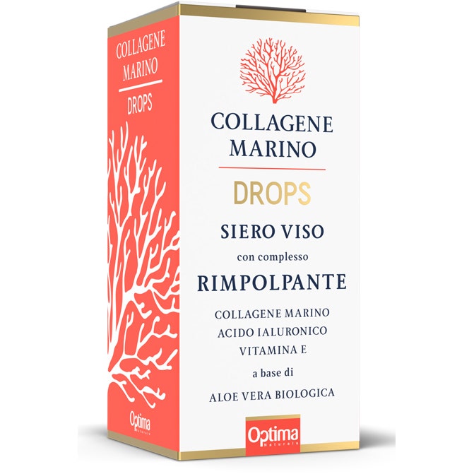Collagene Marino Drops Siero Viso Rimpolpante 30ml  - 2