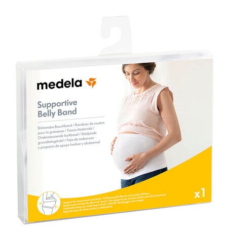 Medela Fascia Maternita' Sostenitiva Bianca Taglia M-4