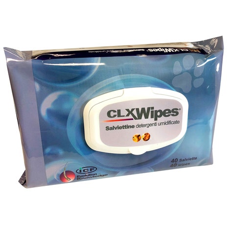 I.C.F. Clorexyderm Wipes Pocket Salviette Umidificate Cane/Gatto 40 Salviette  - 2