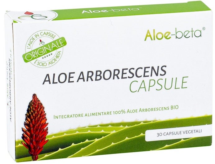 Alo Beta Aloe Beta 30 Capsule Aloe Arborescens – Farmae - Para-farmacia Online ...