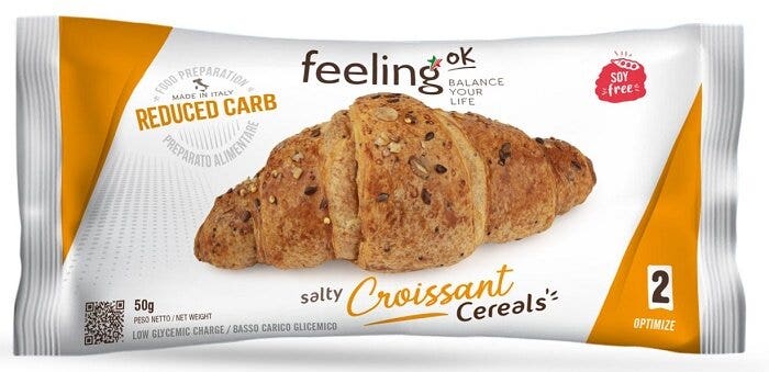 Feeling Ok Croissant Salato Ai Cereali Optimize 50g-2