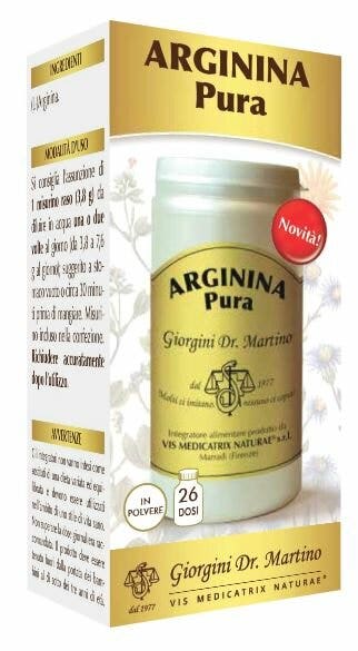 Dr Giorgini Arginina Pura Polvere Solubile 100g-1
