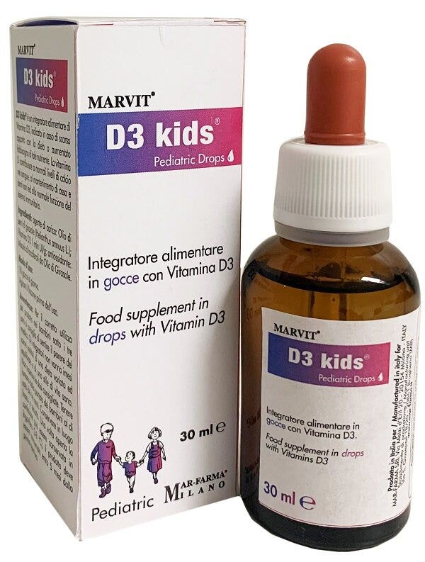 MARVIT D3 KIDS GOCCE 30ML-2