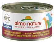 Almo Nature Cuisine Cibo Umido Manzo Con Patate E Piselli Per Cani Adulti Scatoletta 95g-1