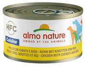 Almo Nature Cuisine Cibo Umido Pollo Con Carote E Riso Per Cani Adulti Scatoletta 95g-1