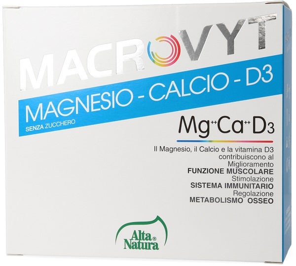 Macrovyt Magnesio + Calcio + Vitamina D3 18 Bustine  - 1