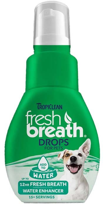 Tropiclean Fresh Breath Drops per Cani 65ml-1