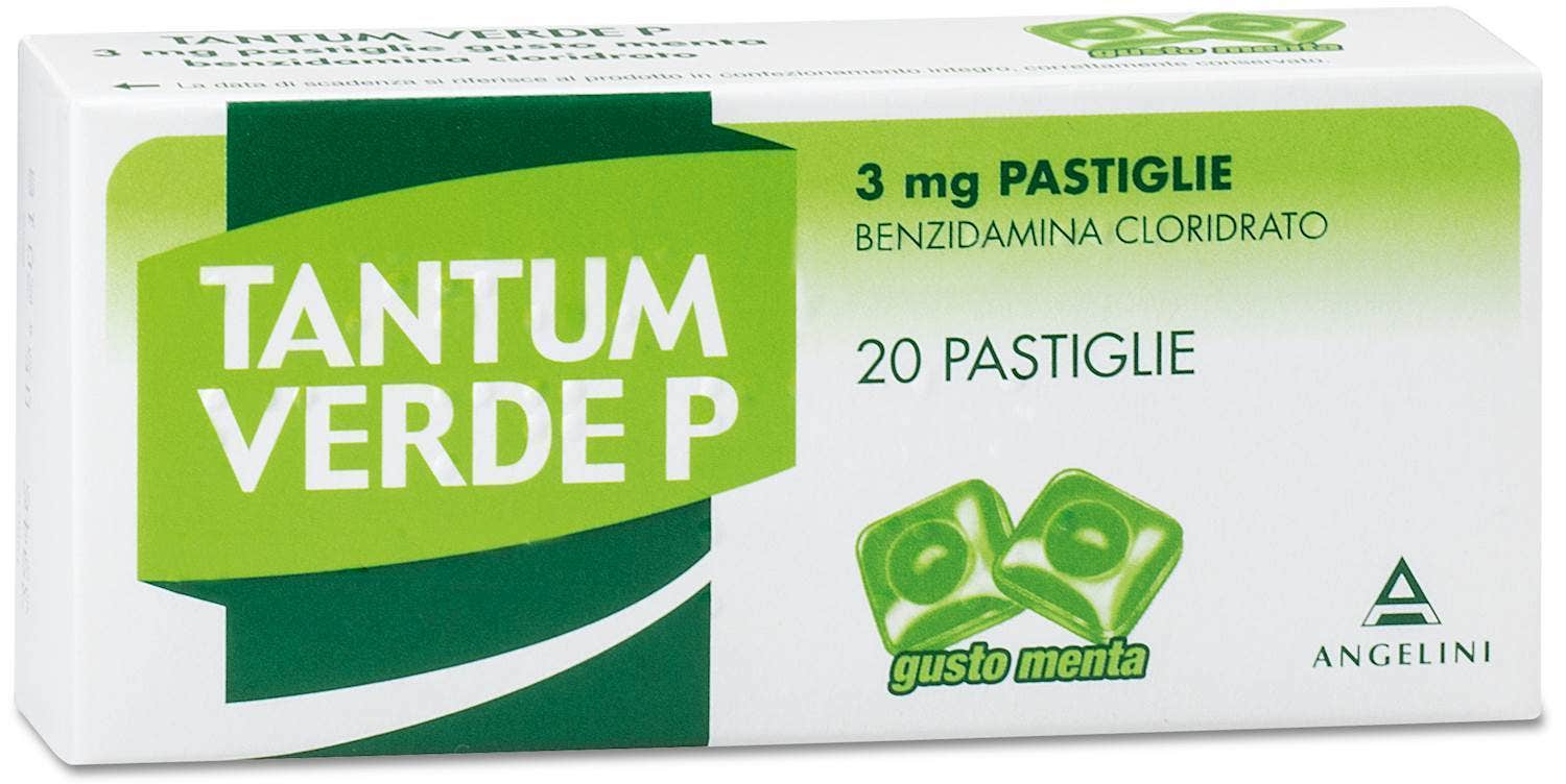 Tantum Verde P 20 Pastiglie Menta 3mg  - 3