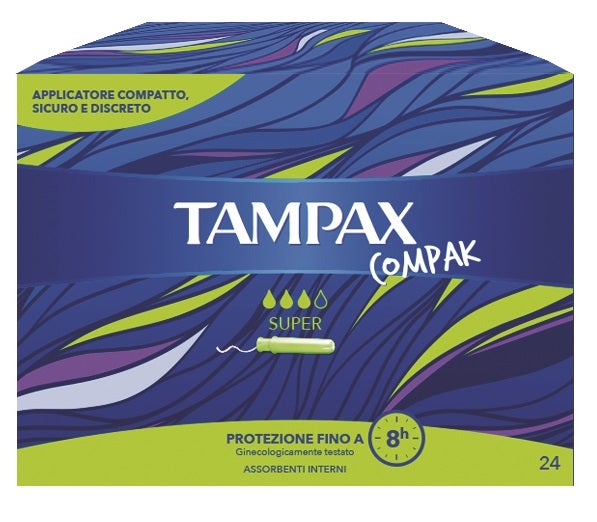 Tampax Compak Super 24pz  - 1