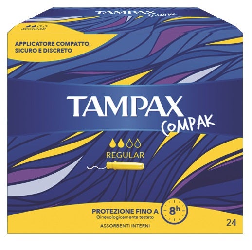 Tampax Compak Regular 24Pezzi  - 1
