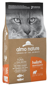 Almo Nature Holistic Maintenance Cat Tonno e Salmone 12kg-1