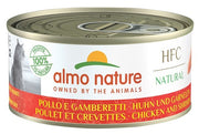 Almo Nature HFC Natural Cibo Umido Pollo E Gamberetti Per Gatti Adulti Scatoletta 150g-1
