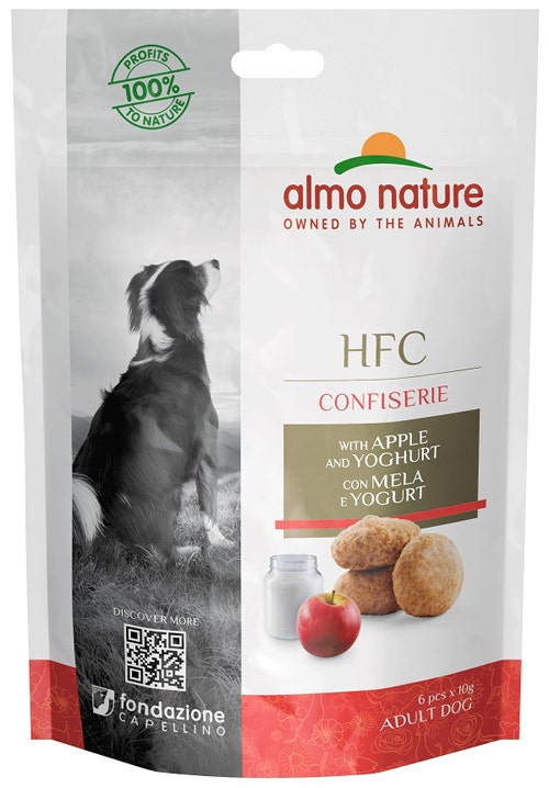 Almo Nature HFC Confiserie Con Mela E Yoghurt Bustina 10g-1
