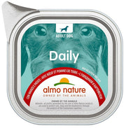 Almo Nature Daily Menu Cibo Umido Manzo E Patate Cani Adulti Vaschetta 100g-1