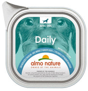 Almo Nature Daily Menu Cibo Umido Merluzzo E Fagiolini Cani Adulti Vaschetta 100g-1