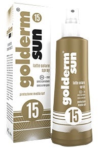 GOLDERM SUN FP15 SPR 200ML-1