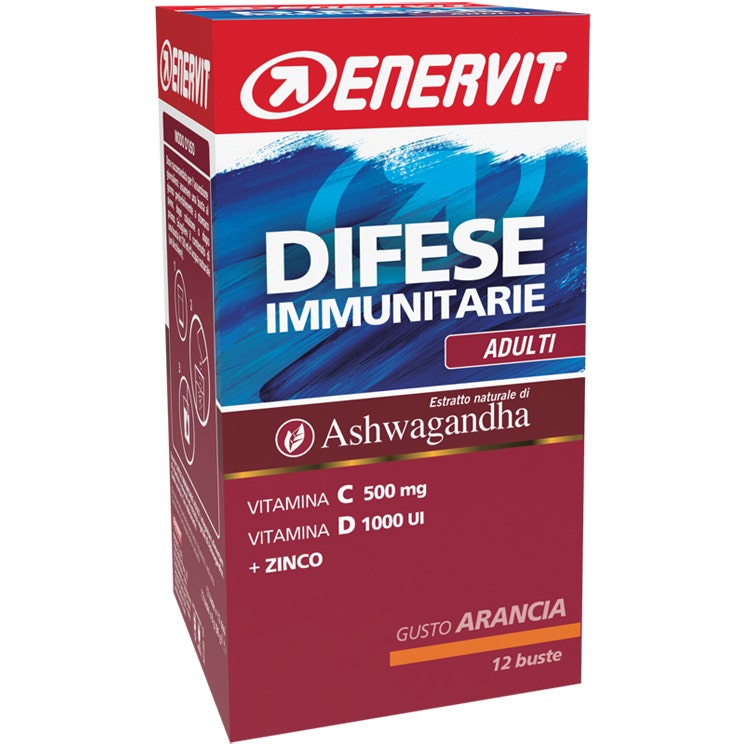 Enervit Difese Immunitarie Adulti Gusto Arancia 12 Buste  - 2