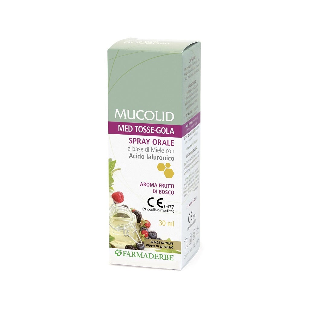 Mucolid Med Tosse Gola Spray Orale 30ml  - 2