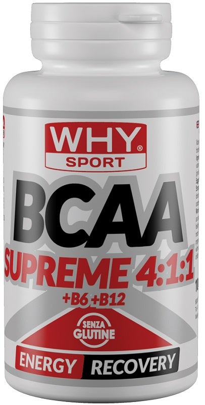 Why Sport BCAA Supreme 4:1:1 100 Compresse  - 1
